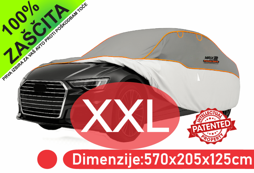 Avtopokrivalo MAX 2 za limuzino – mere velikosti XXL
