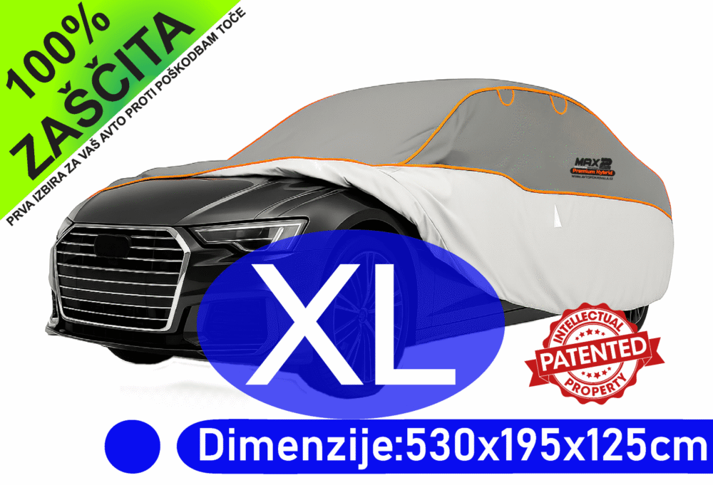 Avtopokrivalo MAX 2 za limuzino – mere velikosti XL