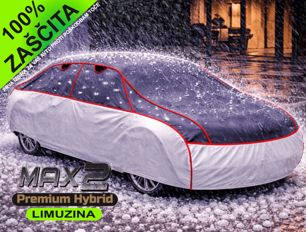 Pokrivalo za LIMJUZINE MAX2 s stransko zaščito po meri vozila