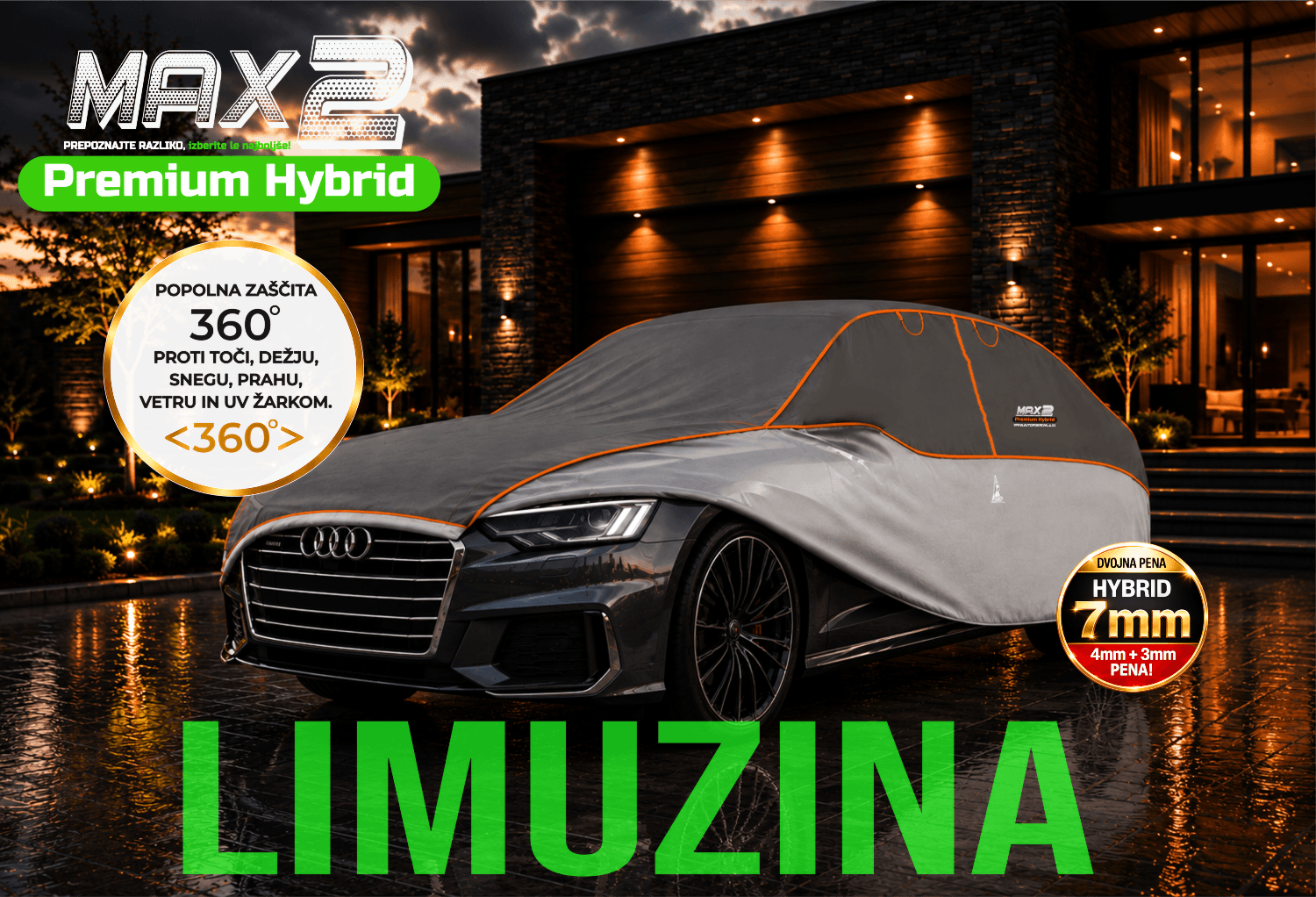 pokrivalo proti toči za Mazda 3 Saloon